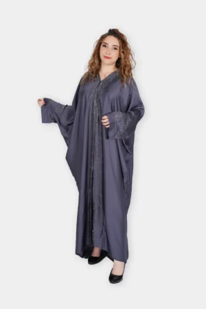 عباية فاخرة بتفاصيل لامعة – Raneme