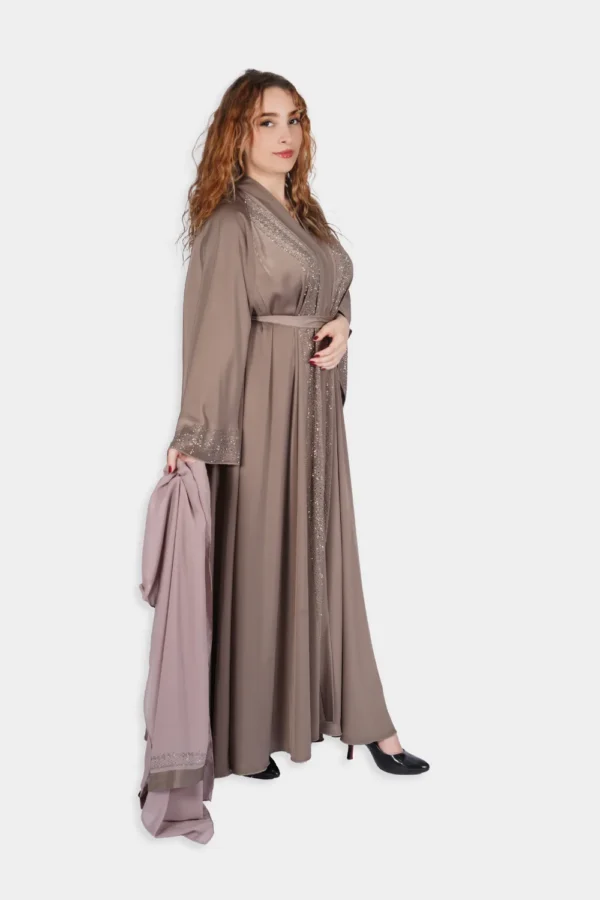 عباية راقية بتطريز لامع – Raneme – Image 10